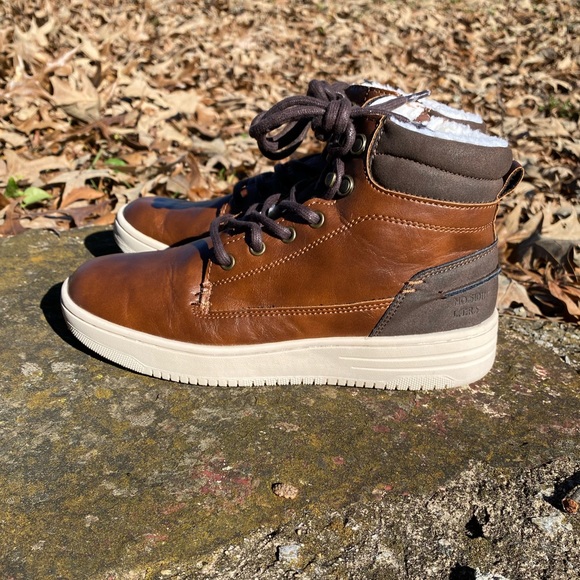 Brown boots side zip boots - Picture 4 of 5